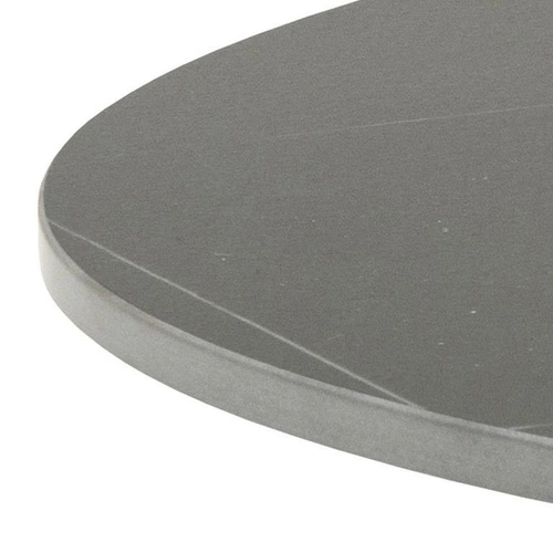 Konferenční stolek Malta kulatý 90 cm černý mramorový keramický moderní do obývacího pokoje Actona