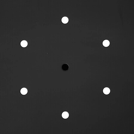 Kovová jídelní židle Paris Edge černá v loftovém stylu do kuchyně, jídelny a obýváku Atmosphera