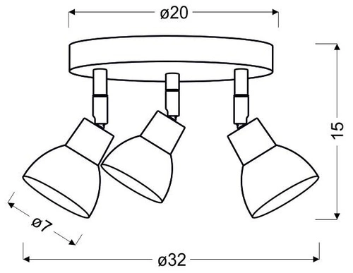 Stropní LED svítidlo kulaté Roy bílý chrom moderní do obývacího pokoje a ložnice 32 cm CANDELLUX
