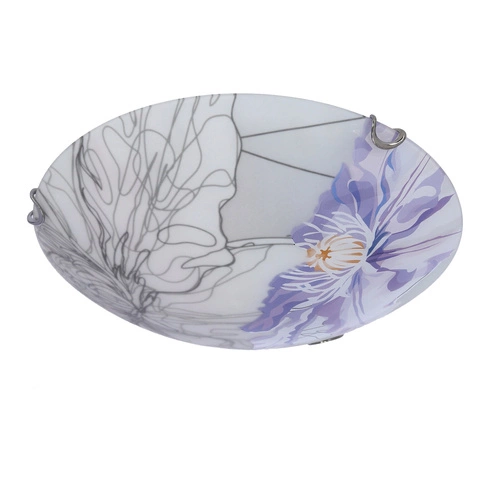 Stropní svítidlo Spring 30 kulaté skleněné fialové moderní do obýváku a ložnice CANDELLUX