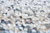 Vlněný koberec do obýváku Pebble Cool Grey 200x300 cm snadno čistitelný skandinávský šedý