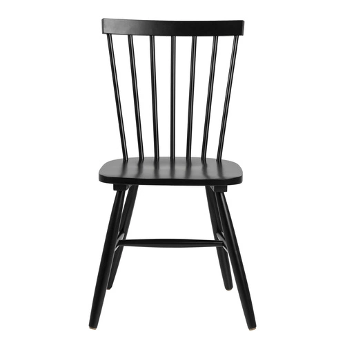 Dřevěná jídelní židle Riano Actona černá skandinávský styl do kuchyně