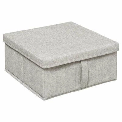 Textilní úložný box do regálu Orga 31x15 cm béžový s úchytkou 5five Simply Smart