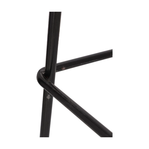 Barová stolička Grego černá 75 cm OUTLET