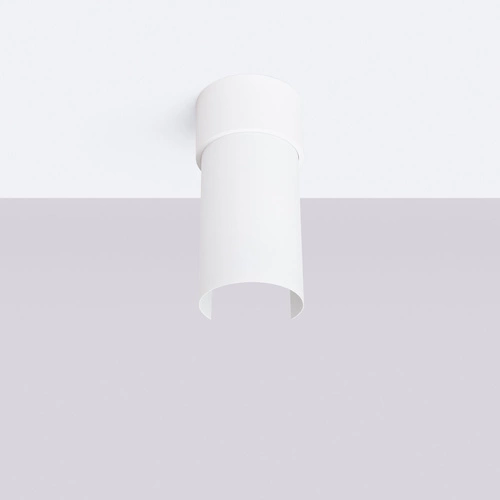 Stropní svítidlo FLASH bílý minimalistický kovový do obýváku a ložnice nastavitelný