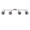 Stropní svítidlo Rodia strip satin 4x40W G9 difuzor sk.afite