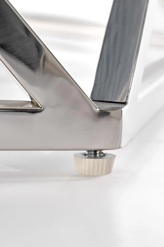 Kávový stolek Tina skleněný hexagonální kouřový glamour do obýváku 80x70 cm Intesi