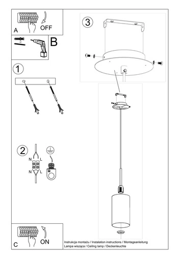 Moderní bílý lustr Otto závěsné svítidlo do obýváku a jídelny 15 cm