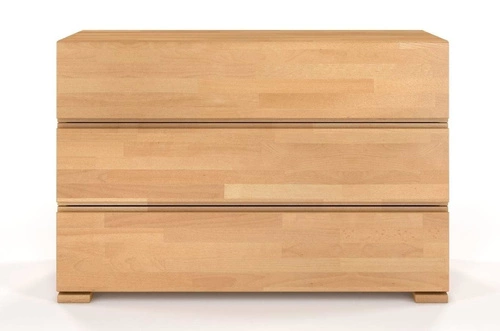 Buková komoda se zásuvkami SKANDICA Vestre 120 cm skandinávská do obýváku nebo ložnice