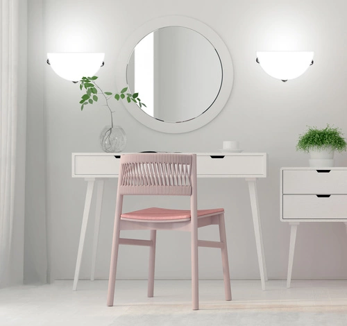 Stropní svítidlo Sara skleněné bílé 30 cm moderní do obýváku a kuchyně CANDELLUX