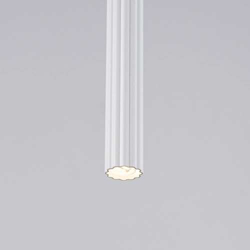 Moderní závěsné svítidlo ARCHE 1 bílé s nastavitelnou výškou nad jídelní stůl do obýváku a kuchyně