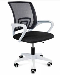 Ergonomická kancelářská židle Splash černá síťovaná otočná s područkami k psacímu stolu