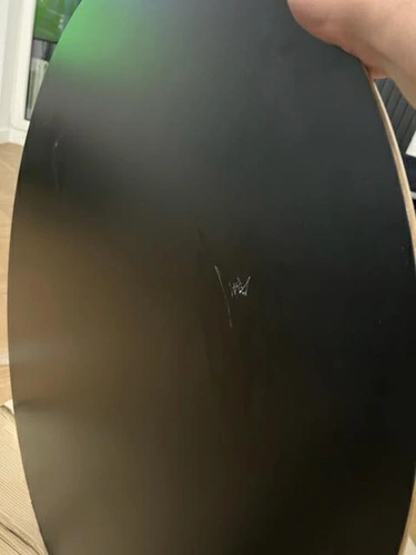 Stůl Mezzanotte 100 cm černý Outlet     