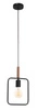 Závěsná lampa Frame 1x60W E27 černá