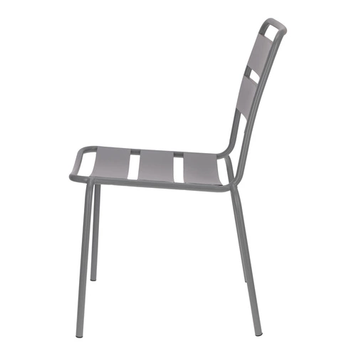 Sada 4 šedých židlí Barco