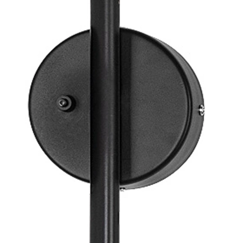 Nástěnné svítidlo CRANE-2W černé nastavitelné kovové moderní do obýváku 170 cm