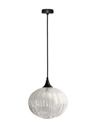 Závěsné svítidlo Exeter 240mm černé