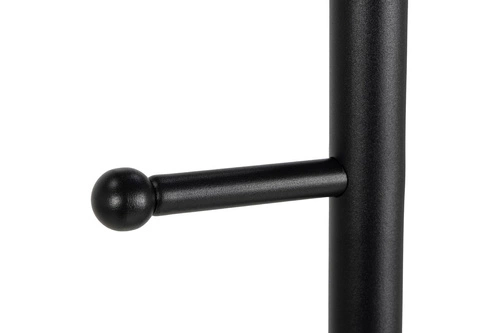 Stojanový věšák do předsíně Aspen černý kovový moderní industriální Actona