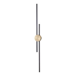Nástěnné svítidlo CENTRO černé 122 cm