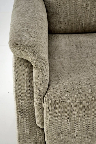 Relaxační křeslo Tiala rozkládací do obýváku s podnožkou a USB olivové moderní