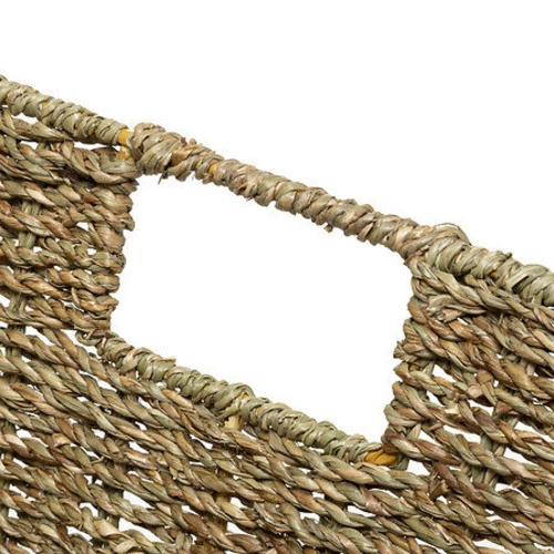 5five simply smart čtvercový úložný koš rákos boho do kuchyně 31x15 cm