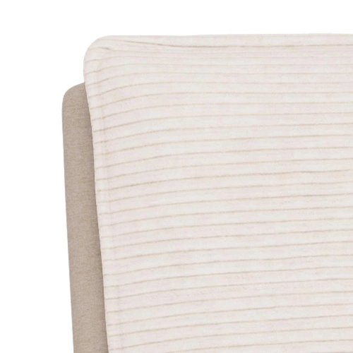 Faith rozkládací dvoumístná sametová béžová pohovka do obývacího pokoje Actona