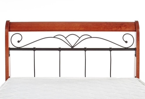 Postel Vera 90 cm třešeň antická/černá