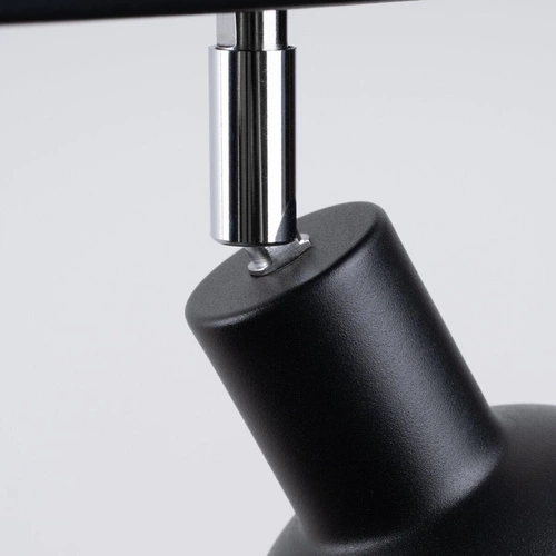 Stropní svítidlo ELBA 2 černé loftové kovové nastavitelné do obýváku a ložnice SOLLUX