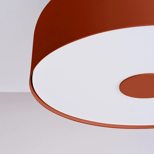 Stropní svítidlo OMIQ okrově červené