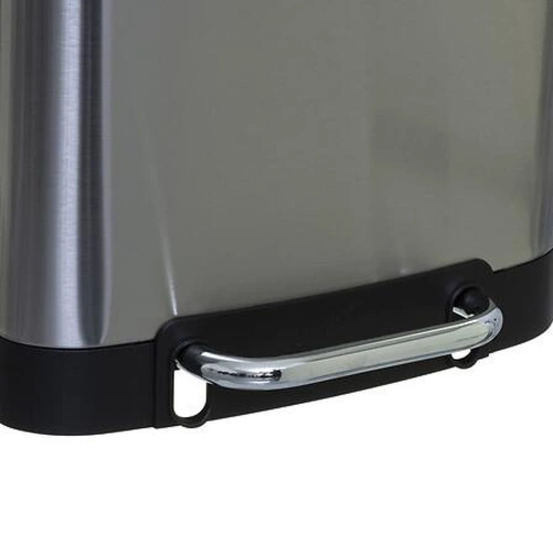 Kuchyňský kovový odpadkový koš s pedálem Ariane 30l stříbrný moderní 5five