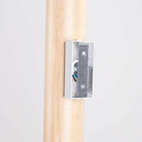 Moderní nástěnné svítidlo LINO bílé z přírodního dřeva do obýváku a ložnice