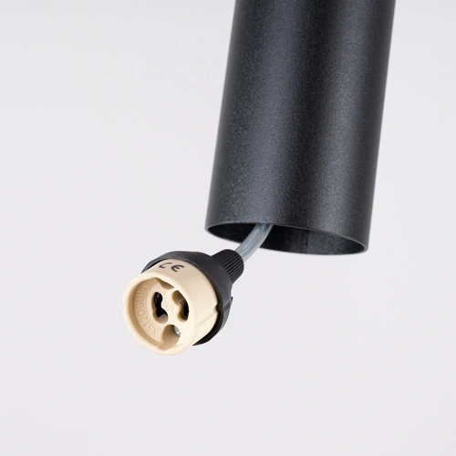 Stropní svítidlo LAGOS 2P černé moderní do obýváku a kuchyně dvoubodové