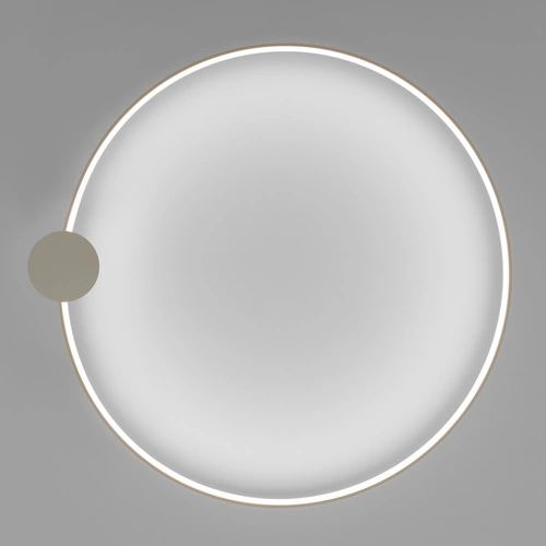 Stropní LED svítidlo RIO 110 béžové moderní kulaté stmívatelné do obýváku Thoro