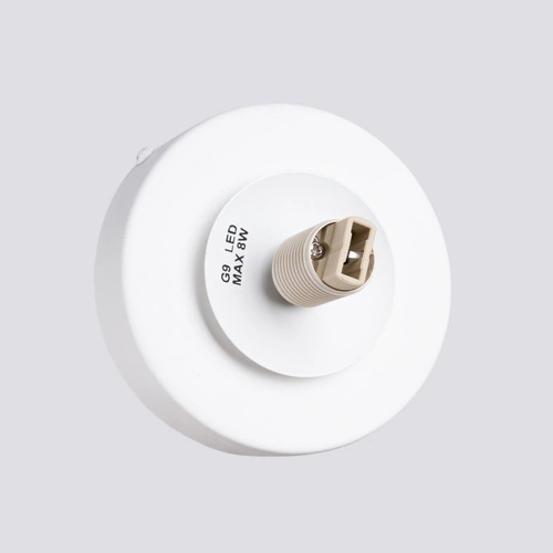 Nástěnné svítidlo YOLI 1 bílé moderní do obýváku a ložnice sklo SOLLUX LIGHTING