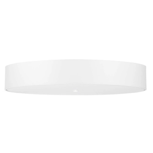 Stropní svítidlo kulaté bílé SKALA 80 moderní do obýváku kuchyně a ložnice Sollux