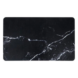 Diatomitová koupelnová podložka 45x75 cm černý mramor