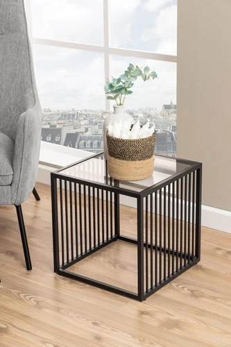 Konferenční stolek Strington černý       