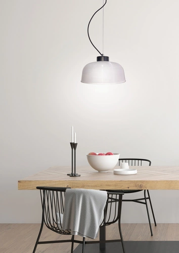 Ledea Liverpool II moderní kouřové skleněné stropní svítidlo nad jídelní stůl