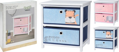 Dětská skříňka Oland se 2 zásuvkami