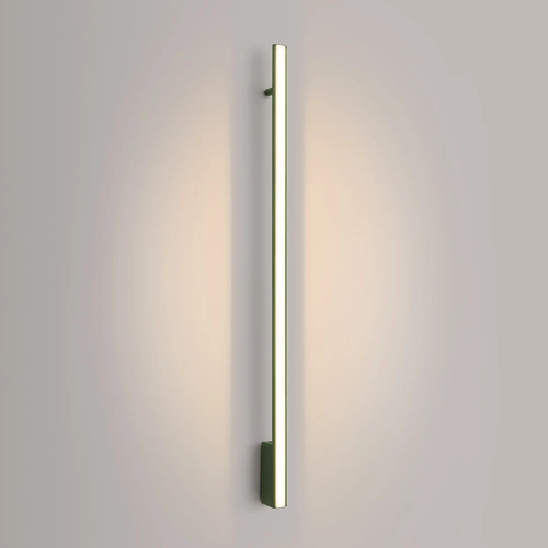 Moderní LED nástěnné svítidlo LAGOM 120 olivově zelené hliník do ložnice a obývacího pokoje Thoro