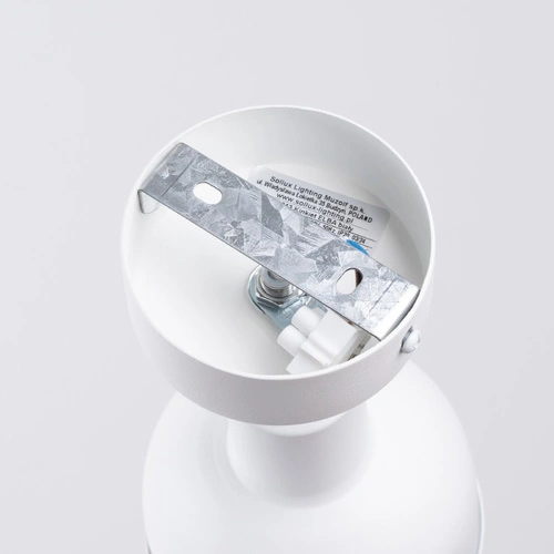 Nástěnná lampa ELBA bílá, kovová, nastavitelná, loftová do obýváku a ložnice SOLLUX