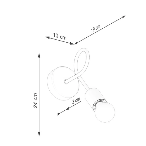 Nástěnné svítidlo EMBER černé dřevěné moderní do obýváku a ložnice SOLLUX LIGHTING