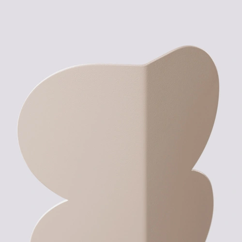 Nástěnné svítidlo BISCUIT taupe moderní do obýváku a ložnice