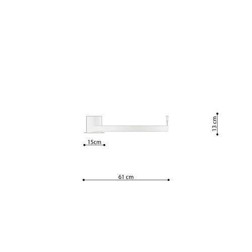 LED stropní svítidlo Rio 55 bílé moderní kulaté do obýváku, kuchyně a ložnice