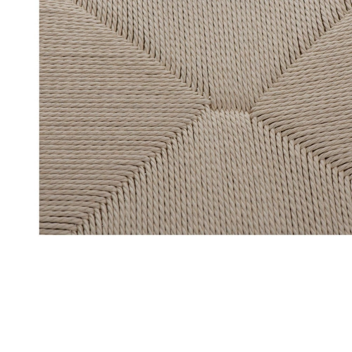 Dřevěná židle Wicker D2.DESIGN bílá do jídelny a kuchyně ve stylu Provence