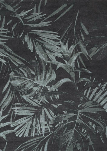 Moderní vlněný koberec Jungle Green 160x230 snadno čistitelný do obýváku Magic Home Carpet Decor