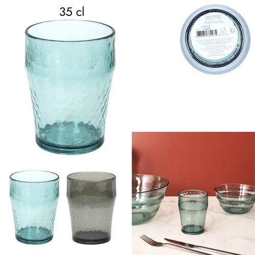 Zekrit šedá sklenice 350ml