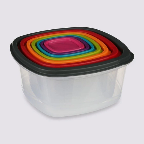 Sada 7 čtvercových nádob