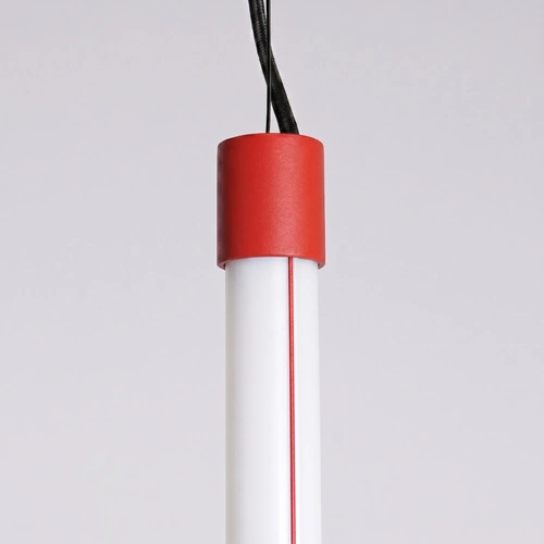 Závěsná lampa TRANG 100 červená LED nad ostrůvek nastavitelná