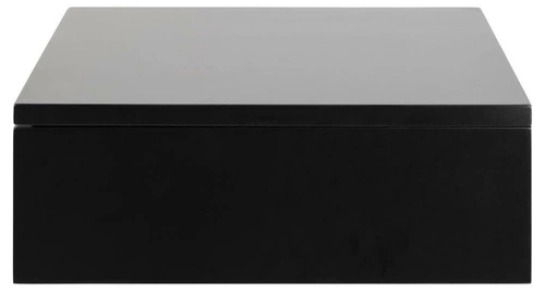 Závěsný noční stolek Avignon černý 37 cm, moderní styl, elegantní design, Actona